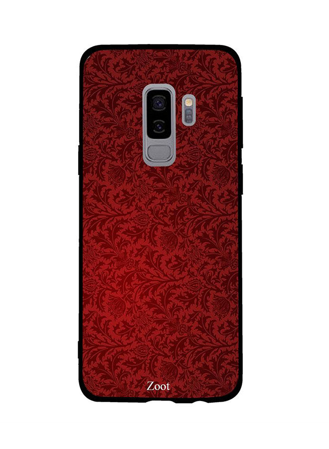 Zoot Back Cover with Pattern Red Floral Pattern for Samsung Galaxy S9 Plus