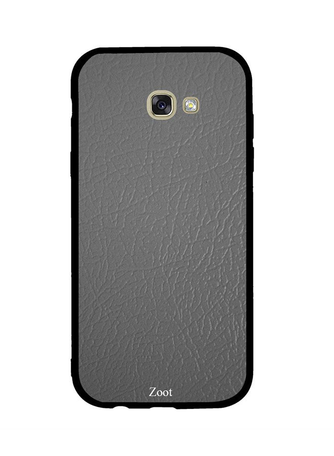 Zoot Grey Light Leather Printed Skin For Samsung Galaxy A7 2017