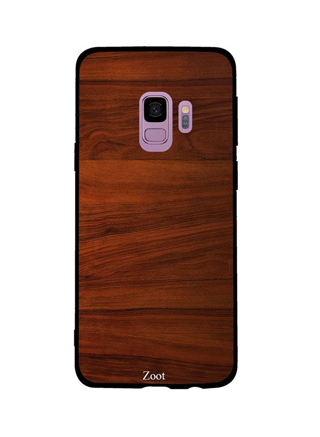 جراب ظهر زوت بطبعة خشب طبيعي لسامسونج جالكسي S9