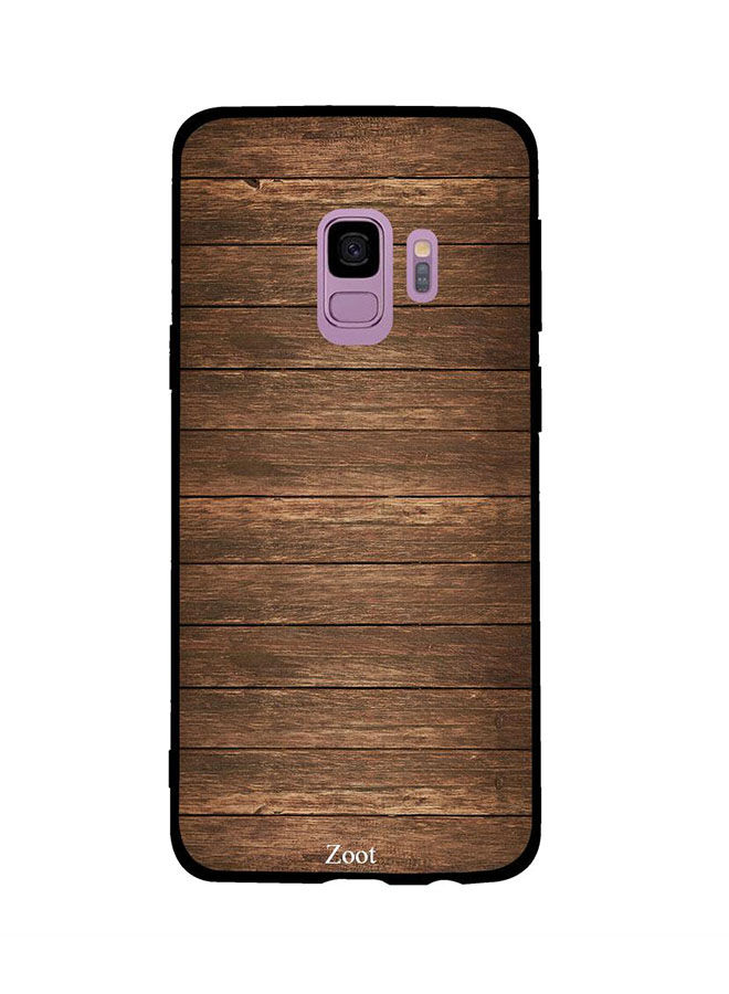 Zoot TPU Wooden Pattern Printed Back Cover For Samsung Galaxy S9