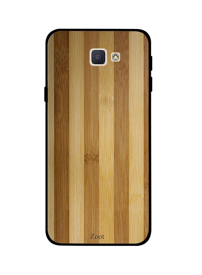 Zoot Brown Yellow Wooden Pattern Skin for Samsung Galaxy J5 Prime