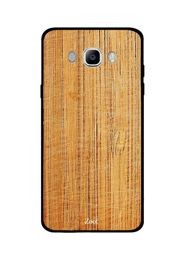 Zoot Yellow Wood Pattern Back Cover For Samsung Galaxy J7 2016