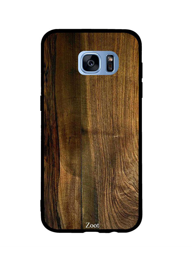 Zoot Wind Wood Pattern Back Cover For Samsung Galaxy S7 Edge