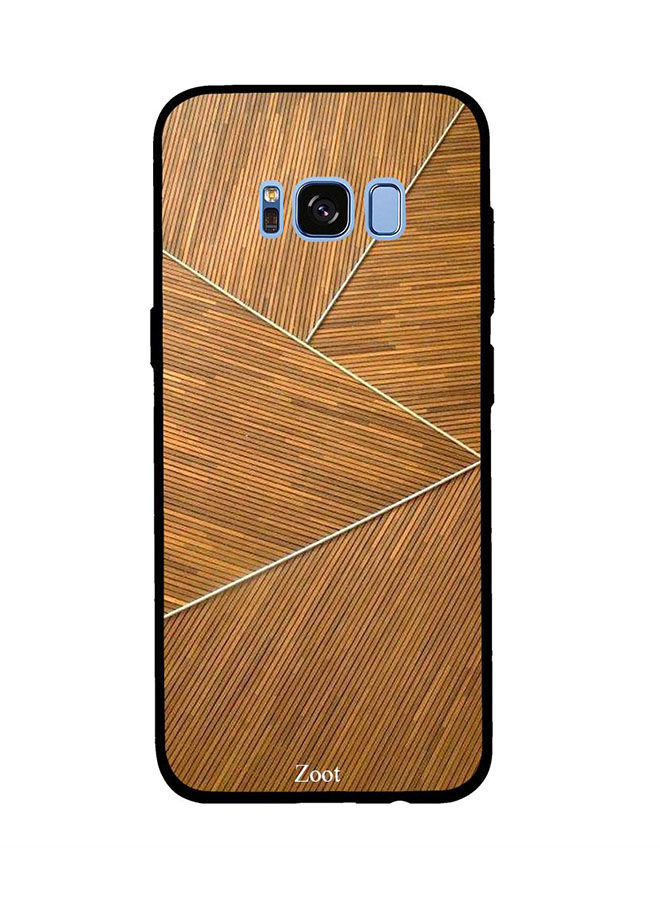 Zoot Wooden Triangle Printed Skin For Samsung Galaxy S8 Plus , Brown