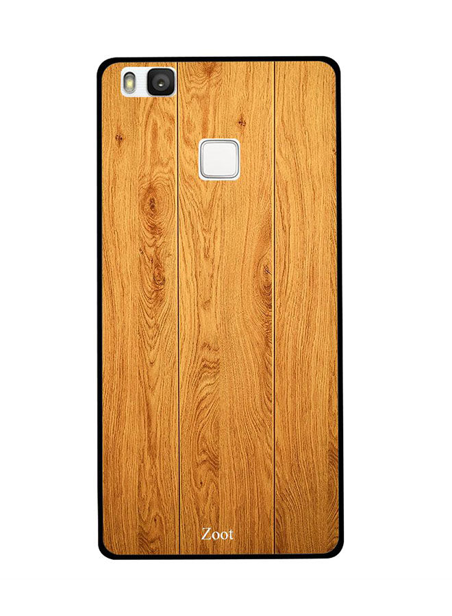 Zoot Gold Wooden Pattern Printed Back Cover For Huawei P9 Lite , Gold