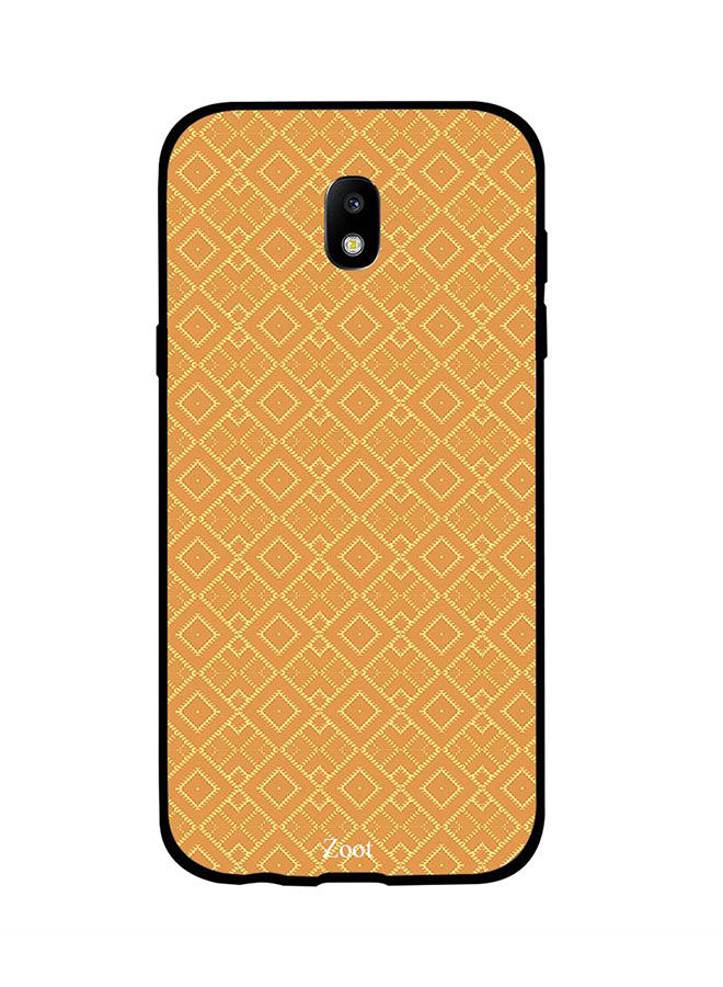 Zoot Carpet Pattern Printed Back Cover For Samsung Galaxy J5 2017 , Yellow And Beige