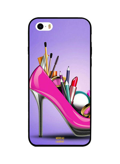 Moreau Laurent TPU Shoe with Makeup stuff Printed Back Cover For Apple iPhone 5