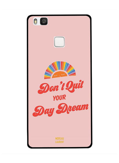 Moreau Laurent Don't Quit Your Day Dream pattern Back Cover for Huawei P9 Lite - Pink and Red