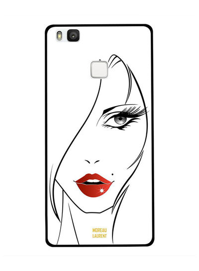 Moreau Laurent Girl Front Face Look Pattern Back Cover forHuawei P9 Lite- Multi Color