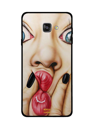 Moreau Laurent Whistling With Lips Pattern Skin forSamsung Galaxy A7 2016- Multi Color