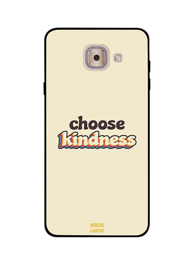 Moreau Laurent Choose Kindness Pattern Back Cover forSamsung Galaxy J7- Pink