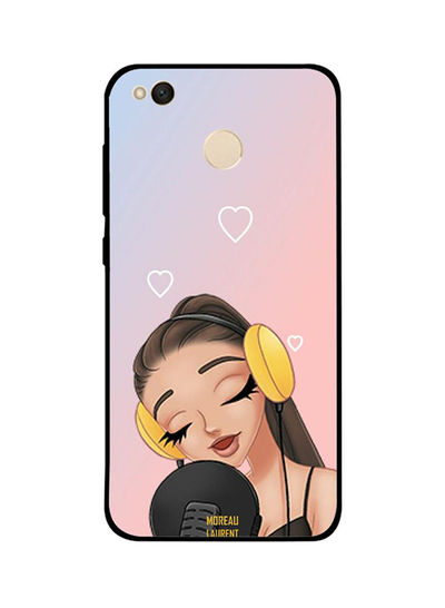 Moreau Laurent Singing Girl Pattern Back Cover for Xiaomi Redmi 4X- Multi Color
