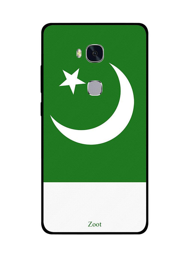جراب ظهر زوت بلاستيك برسمة علم باكستان لهونر 5X