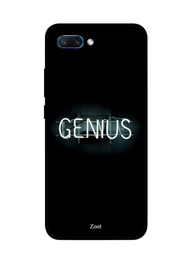 Zoot Genius Printed Back Cover For Honor 10 , Black And White