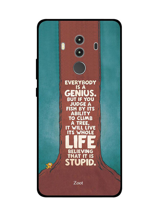 Zoot Everybody Is A Genius Printed Back Cover for Huawei Mate 10 Pro