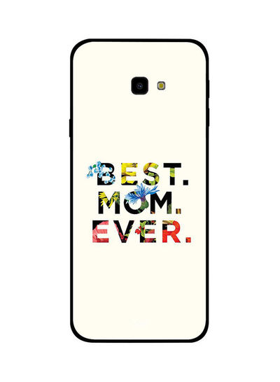 Zoot Best Mom Ever pattern Sticker for Samsung Galaxy J4 Plus - White