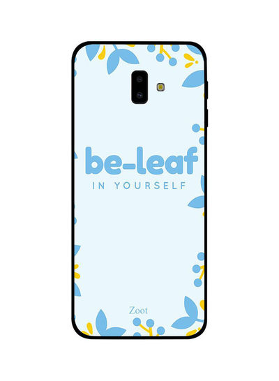 Zoot Be Leaf In Yourself Pattern Back Cover forSamsung Galaxy J6 Plus- Multi Color