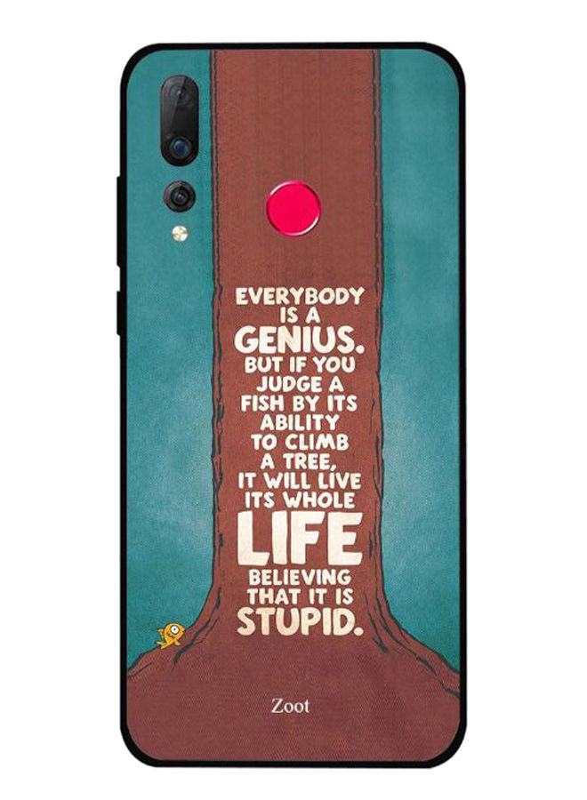 Zoot Everybody Is A Genius Printed Back Cover For Huawei Nova 4