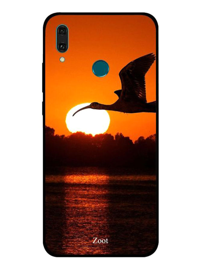 Zoot Fly At Sunset Printed Back Cover For Huawei Y9 2019 , Multi Color