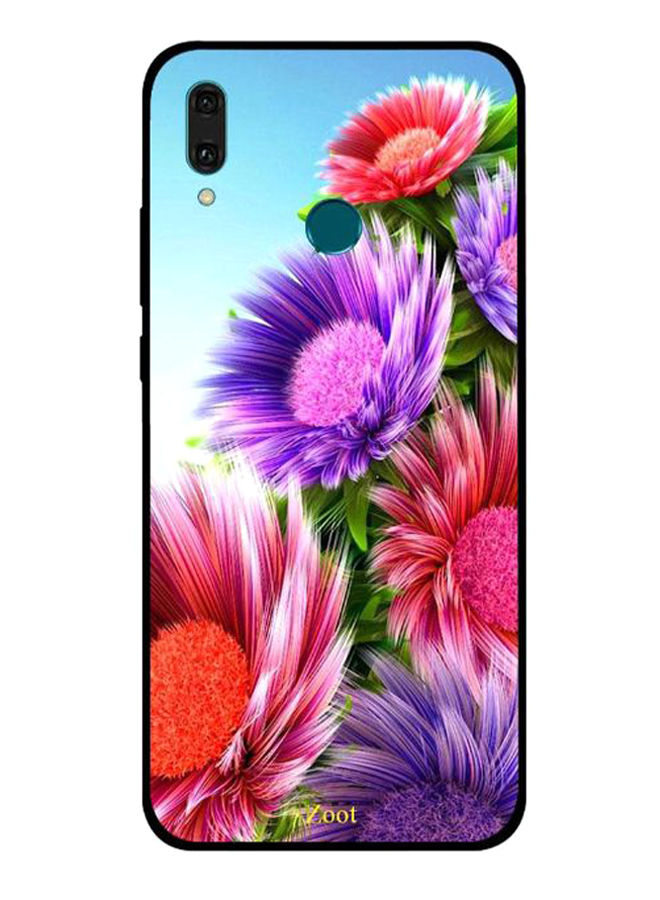 Zoot Colorful Flowers Printed Back Cover For Huawei Y9 2019 , Multi Color