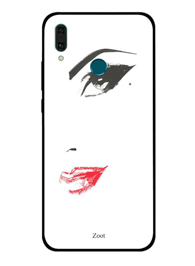Zoot Girl Side Look Printed Back Cover For Huawei Y9 2019 , White