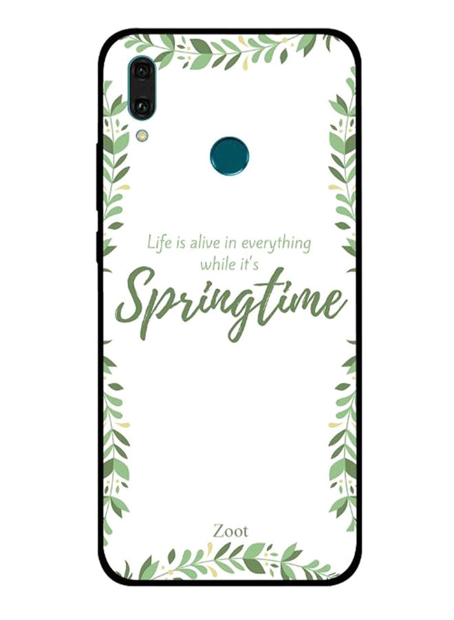 Zoot Spring Time Pattern Back Cover for Huawei Y9 2019