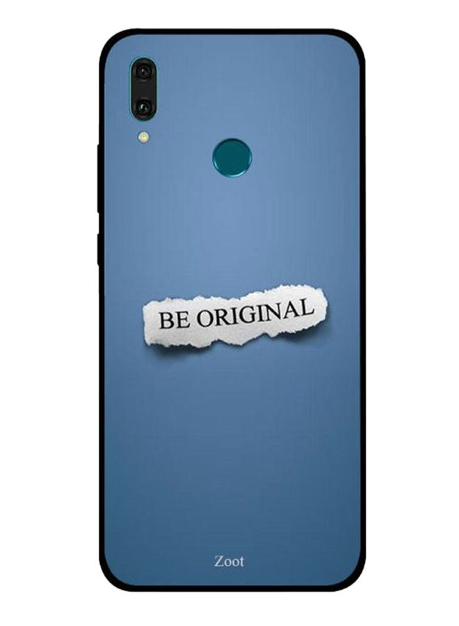Zoot Be Original Printed Back Cover For Huawei Y9 2019 , Blue