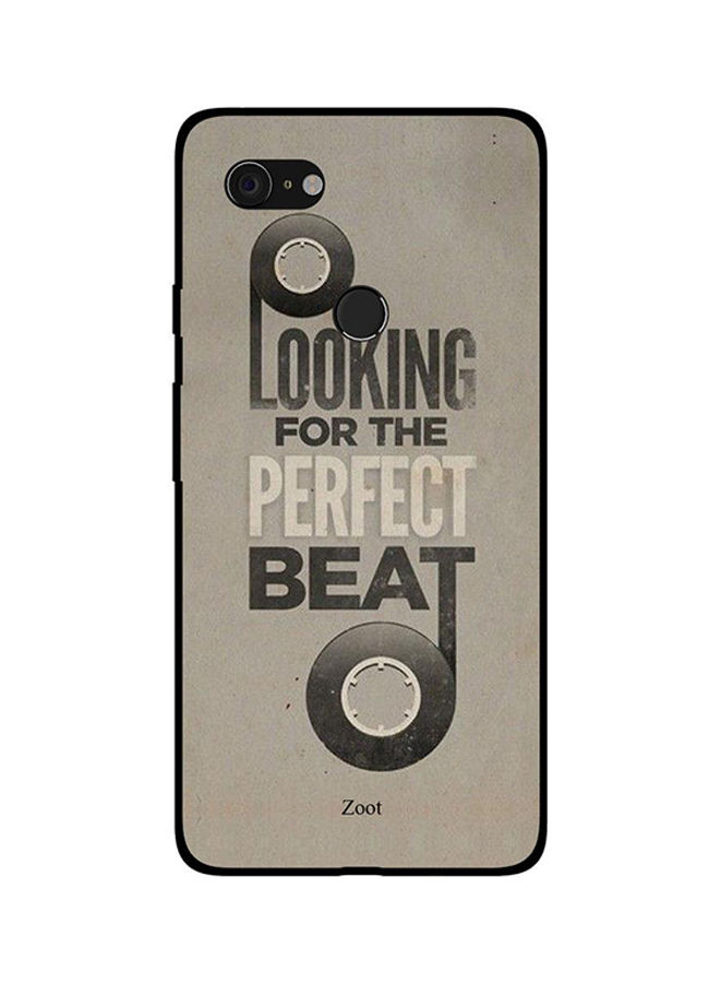 Zoot Looking For Perfect Beat Pattern Back Cover for Google Pixel 3XL