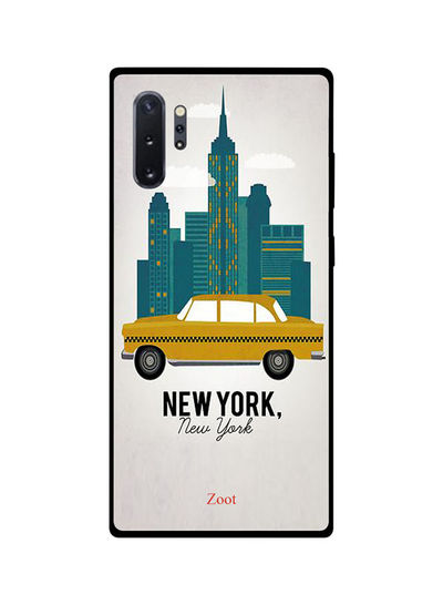 Zoot New York Taxi Pattern Skin forSamsung Galaxy Note 10 Pro- Multi Color