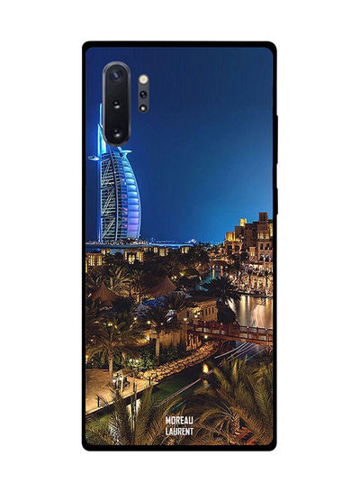 Moreau Laurent Burj Al Arab View At Night Pattern Back Cover forSamsung Galaxy Note 10 Pro- Multi Color