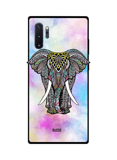 Russo Elegant Elephant Art pattern Back Cover for Samsung Note 10 Pro - Multicolor