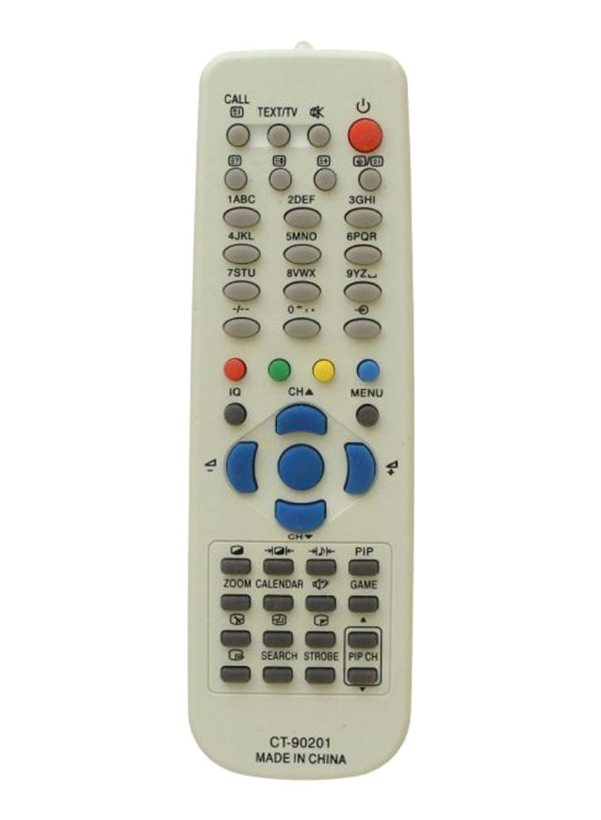 Remote Control for Toshiba TV - White