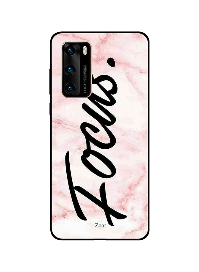 Zoot Focus Pattern Back Cover for Huawei P40