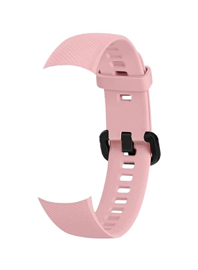 Silicone Replacement Band For Honor Band 5- Pink