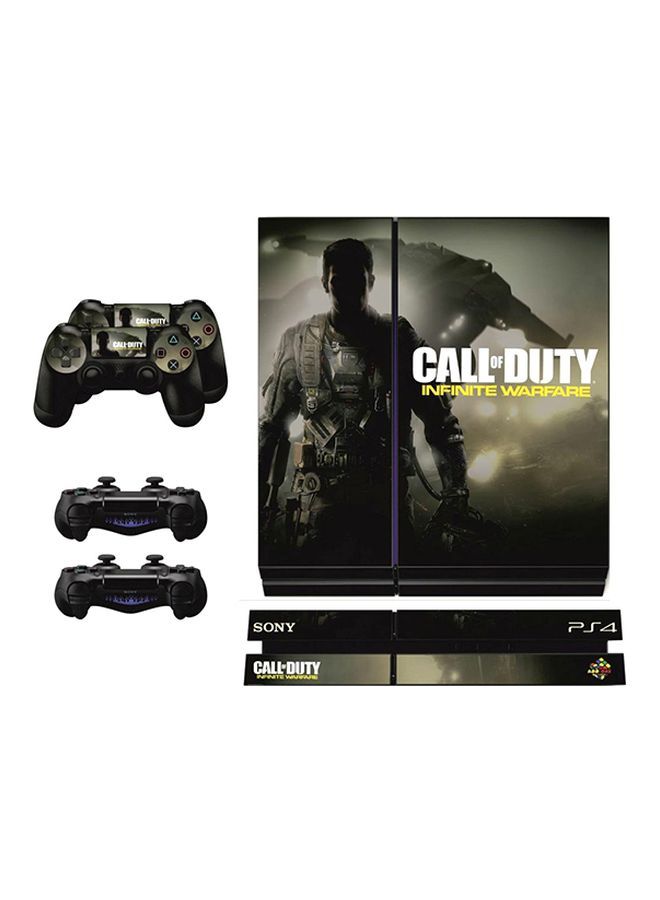 3-Piece Call of Duty Sticker Set for PlayStation 4 and Controllers- Ps4-413