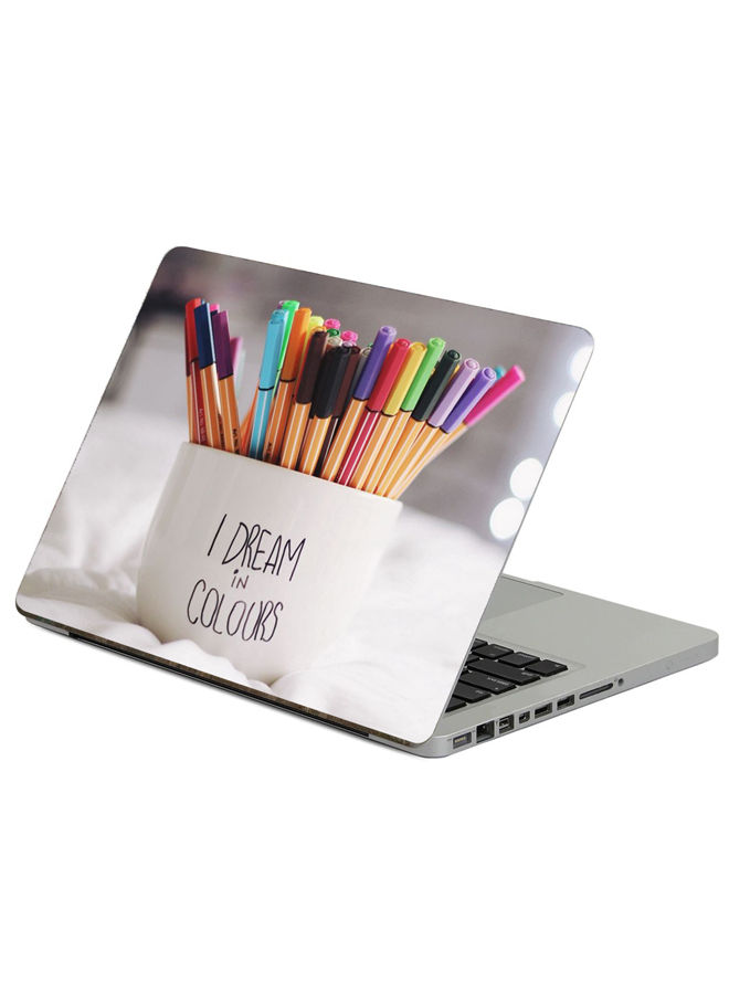 Colors Printed Laptop Sticker 13.3 inch