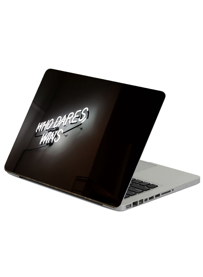 Who Dares Wins Printed Laptop Sticker 13.3 inch