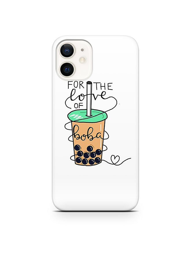 Covery For The Love of Boba Printed Back Cover for iPhone 12