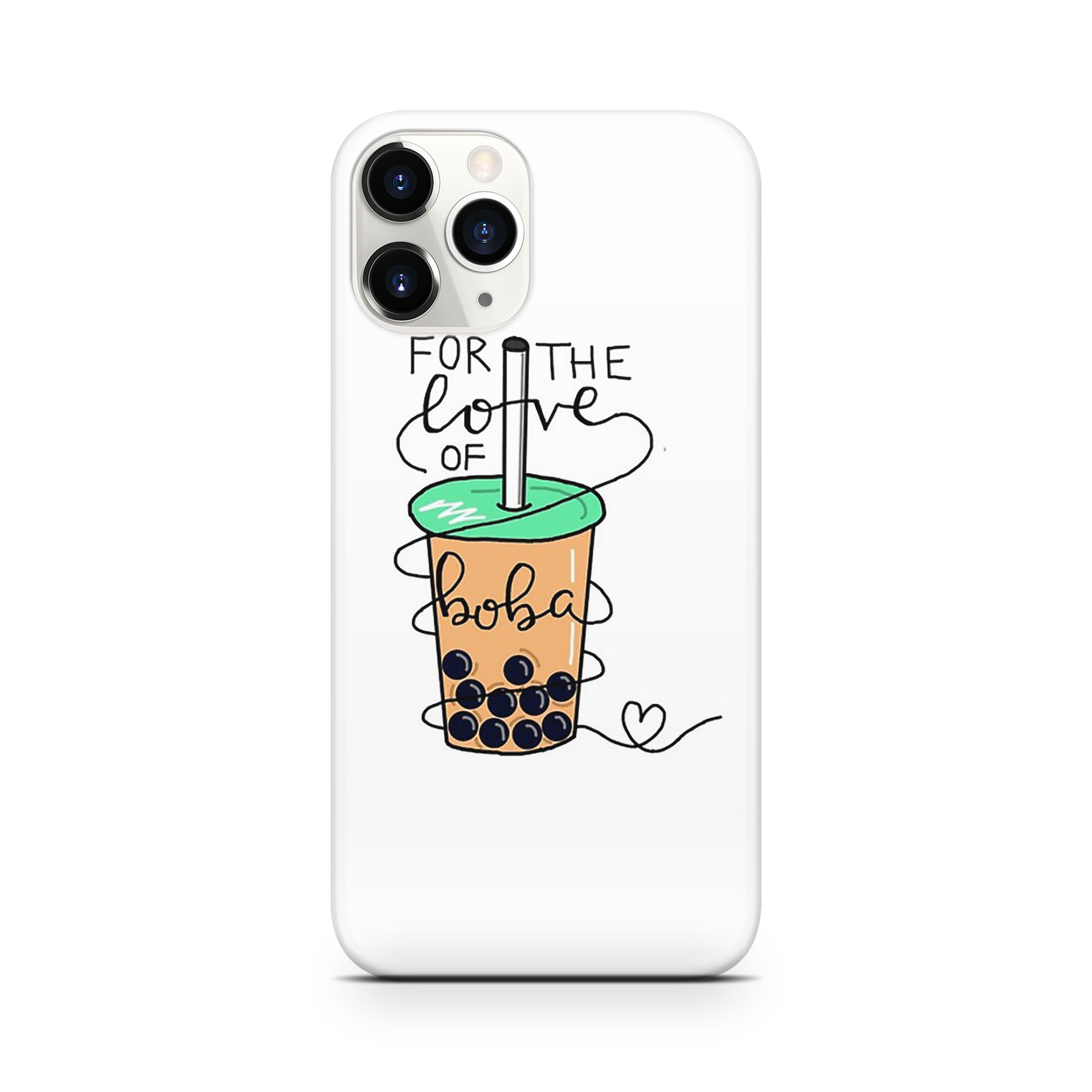 Covery For The Love of Boba Printed Back Cover for iPhone 12 Pro