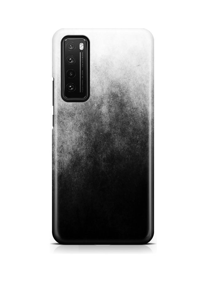 Covery Back Cover for  Huawei Nova 7 - Black and White