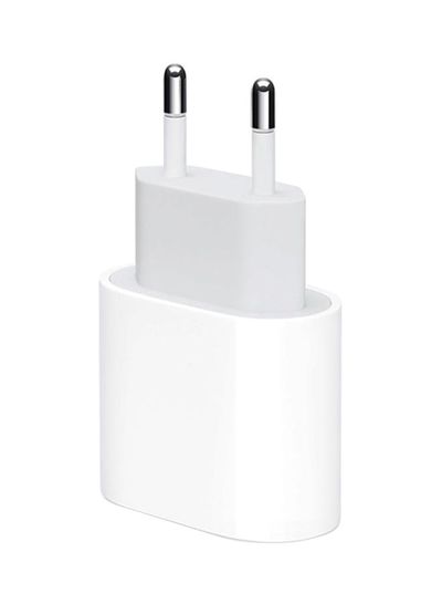 Apple Power Adapter Head, USB-C, 18W, White - MU7V2ZM/A