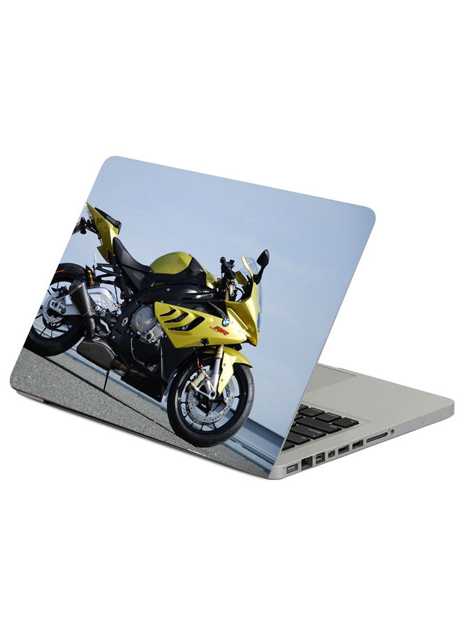 BMW Motorcycle Racing Printed Laptop Sticker 13 Inch