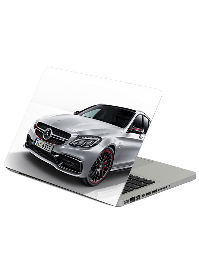 Mercedes Amg C63 Printed Laptop Sticker 13 Inch