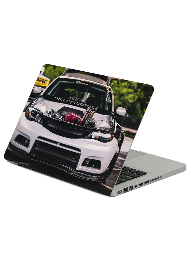 Subaru Impreza WRX STI Sports Car Printed Laptop Sticker 13 Inch