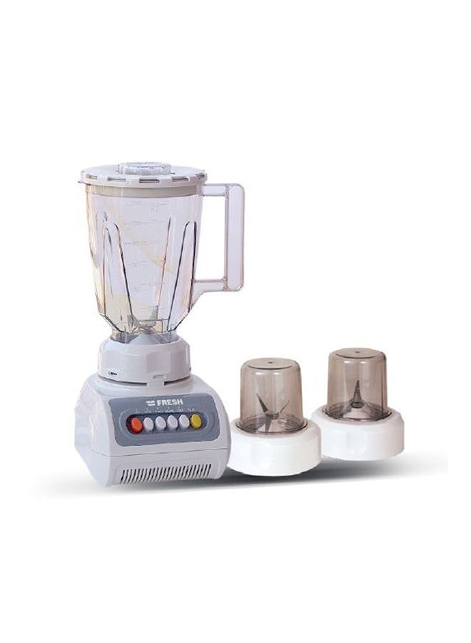 Fresh Countertop Blender with Mills,1.5 Liters, 360 Watts, White and Grey - 500004526