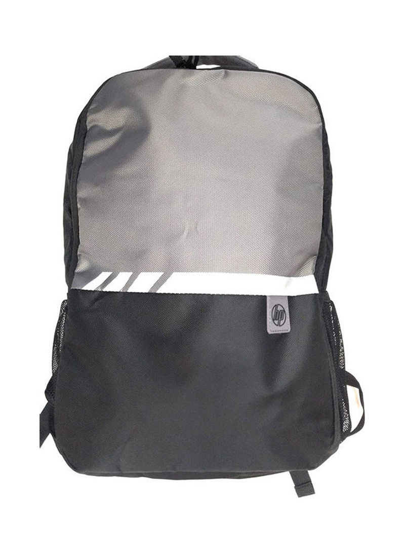 HP Essentials Laptop Backpack, 15.6 Inch, Grey and Black - 3LJ57AA