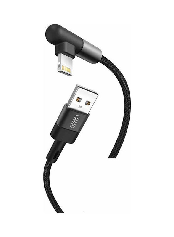 XO USB to Lightning Cable, 1M - Black