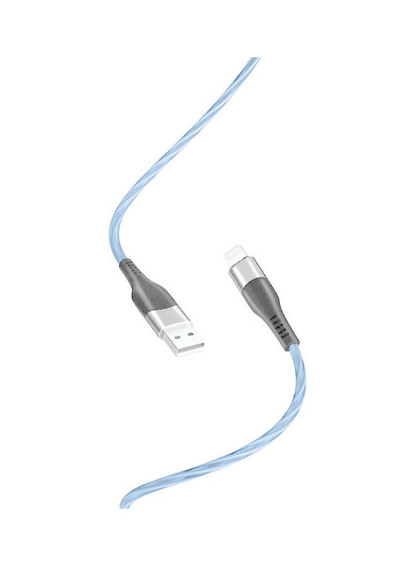 XO USB to Lightning Cable, 1M - Blue