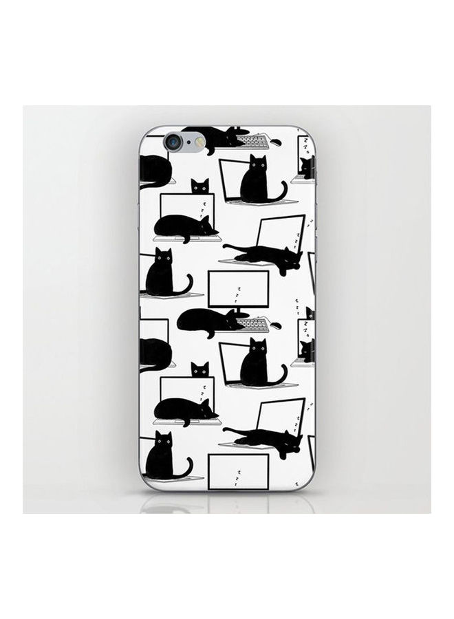 Cats And Laptops Printed Skin For Apple Iphone 8 - SA586-Ip8