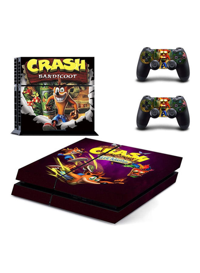 Crash Bandicoot Printed Sticker for PlayStation 4 - STCOSE589